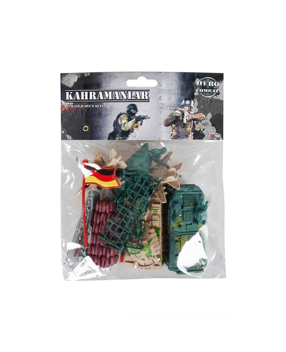 Breadcrumbut, Sunman, Hero Combat Poşetli Büyük Asker Oyun Seti 04159 Tank
