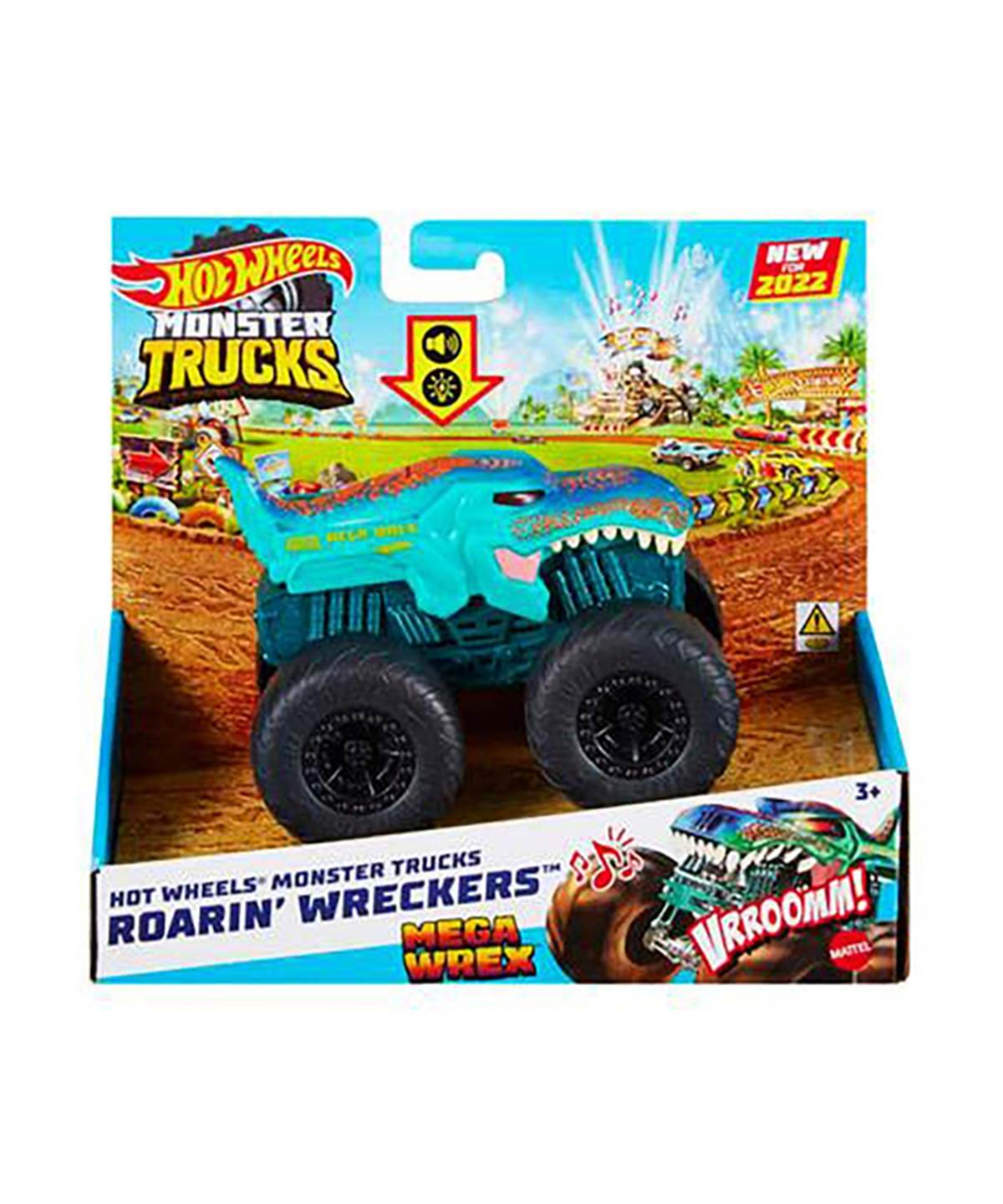 Breadcrumbut, Hot Wheels, Hot Wheels Monster Trucks Kükreyen Arabalar Serisi HDX60 HDX64 Mega Wrex