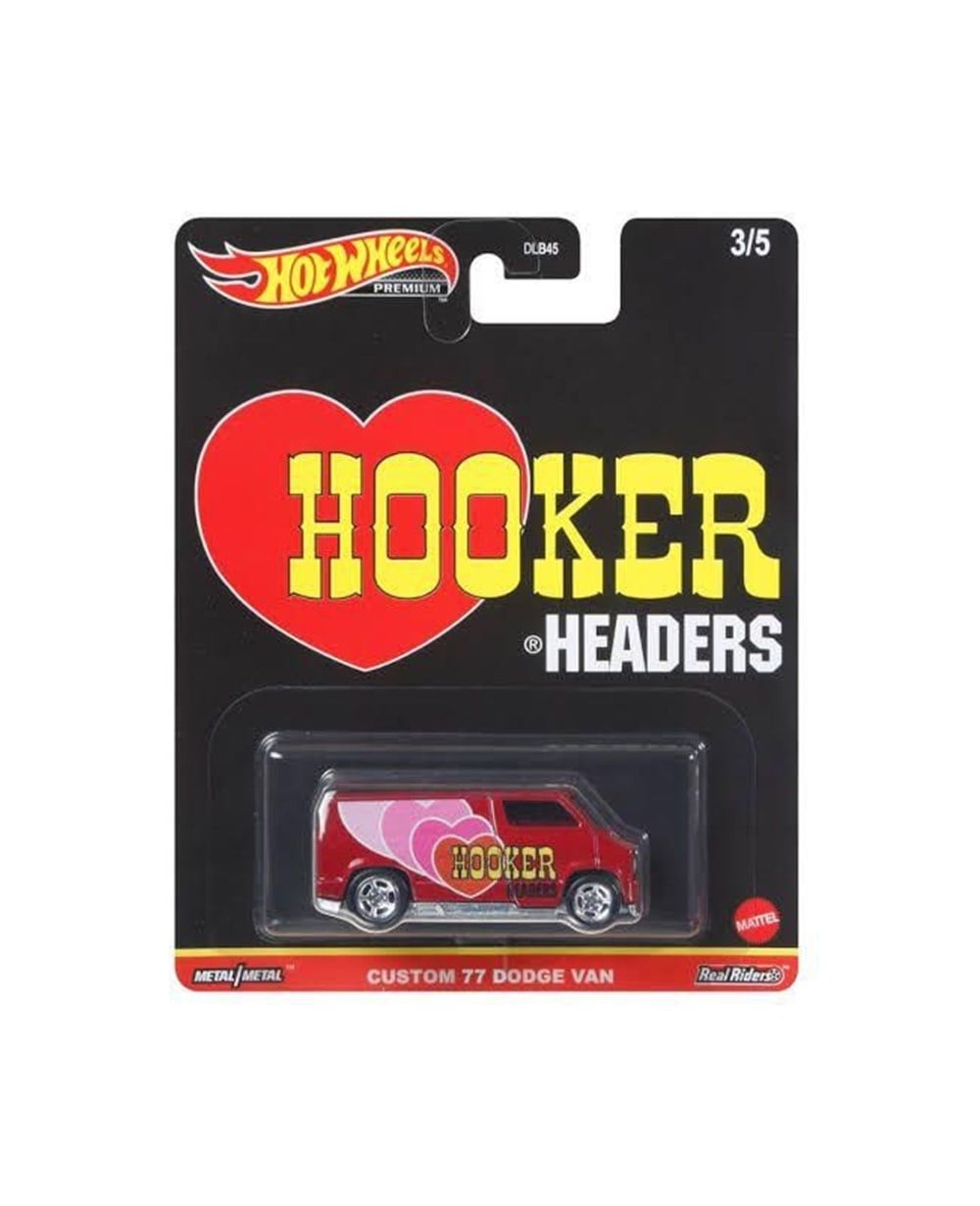 Breadcrumbut, Hot Wheels, Hot Wheels Pop Culture Premium Arabalar DLB45 GRL26 Custom 77 Dodge Van