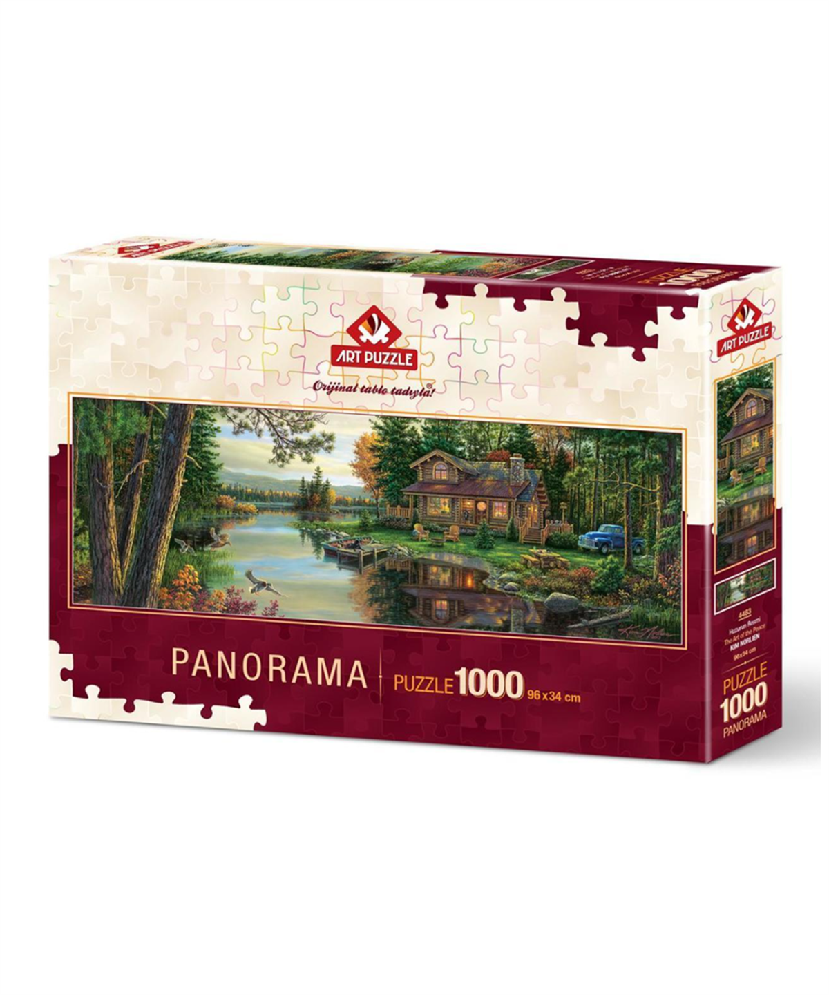 Breadcrumbut, ART PUZZLE, HUZURUN RESMİ - 1000 PARÇA PANORAMA