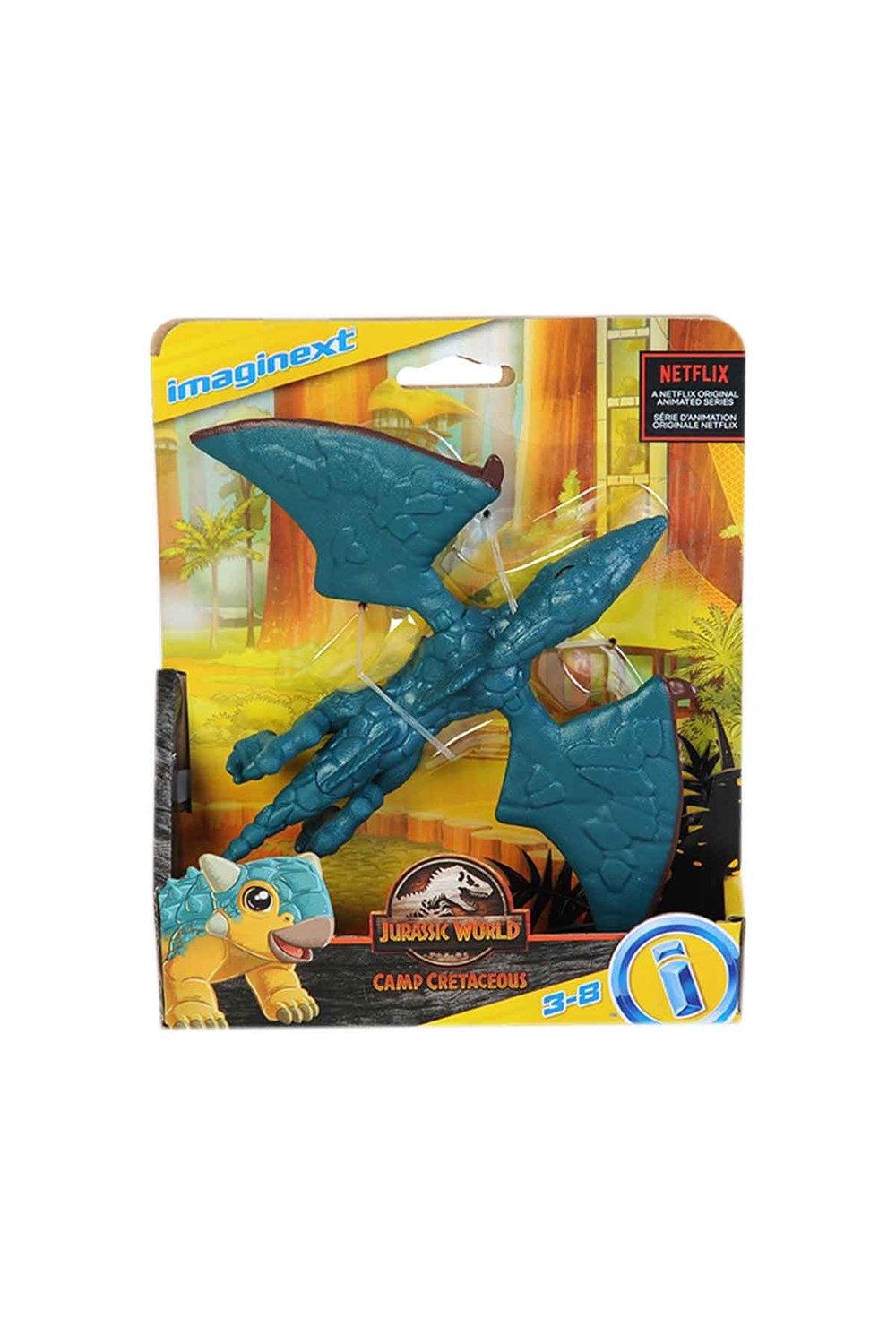 Breadcrumbut, Imaginext, Imaginext Jurassic World Dinozor Figürleri FMX92 HCJ06 Camp Cretaceous Mavi