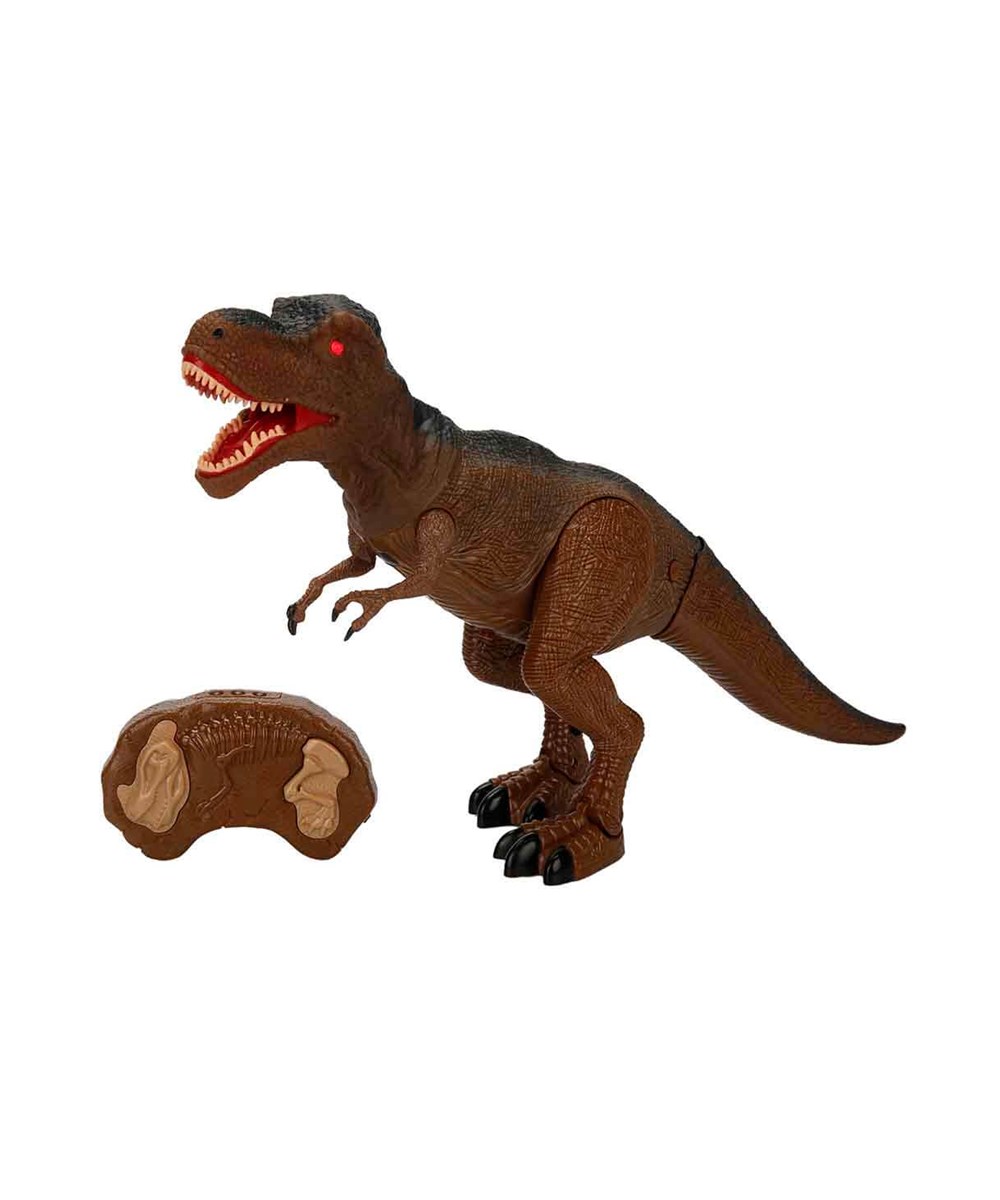 Breadcrumbut, Sunman, Infrared Kumandalı Sesli ve Işıklı Hareketli Dinozor 19825 Kahverengi