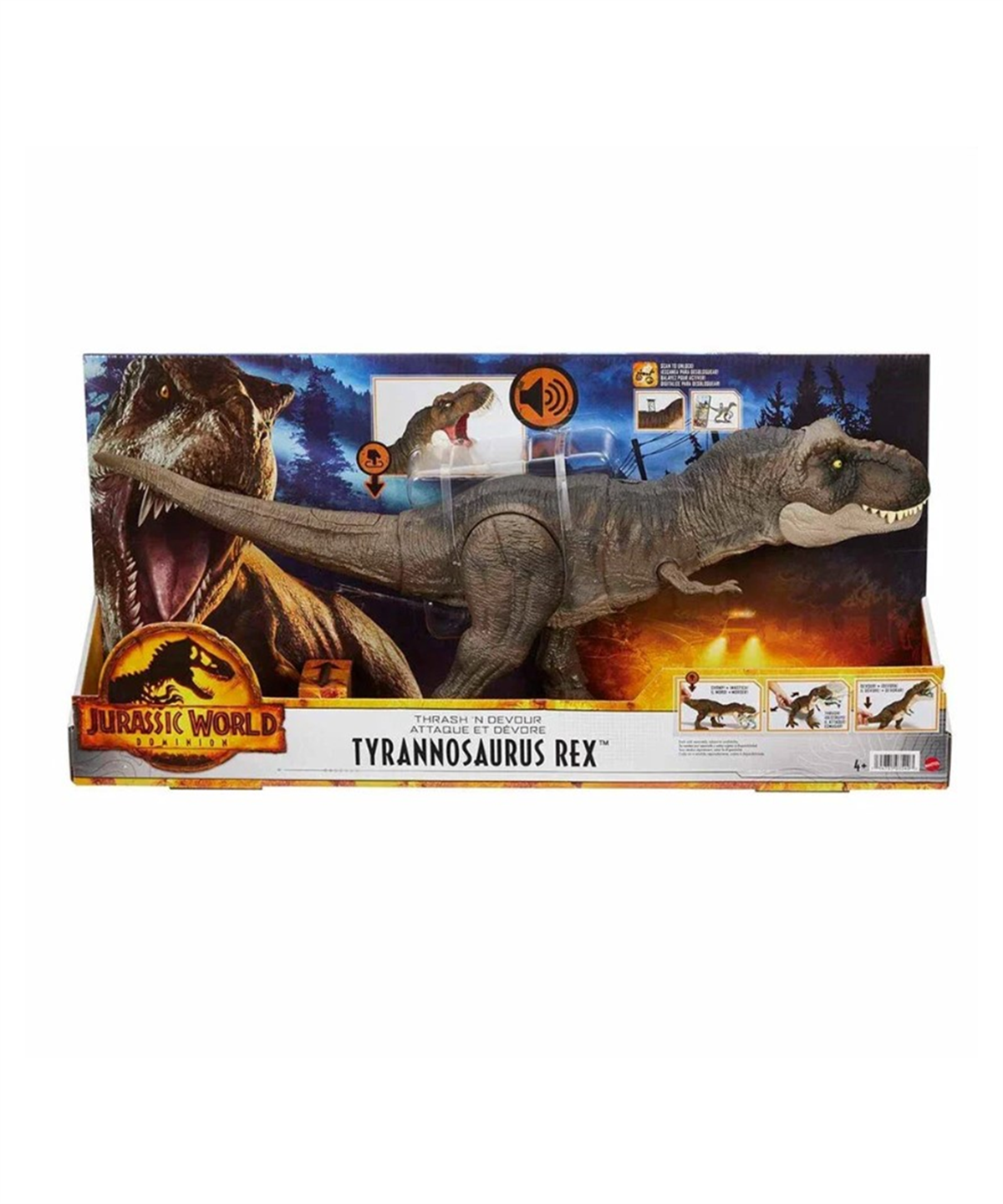 Breadcrumbut, Jurassic World, Jurassic World Güçlü Isırıklar Dinozor Figürü HDY55