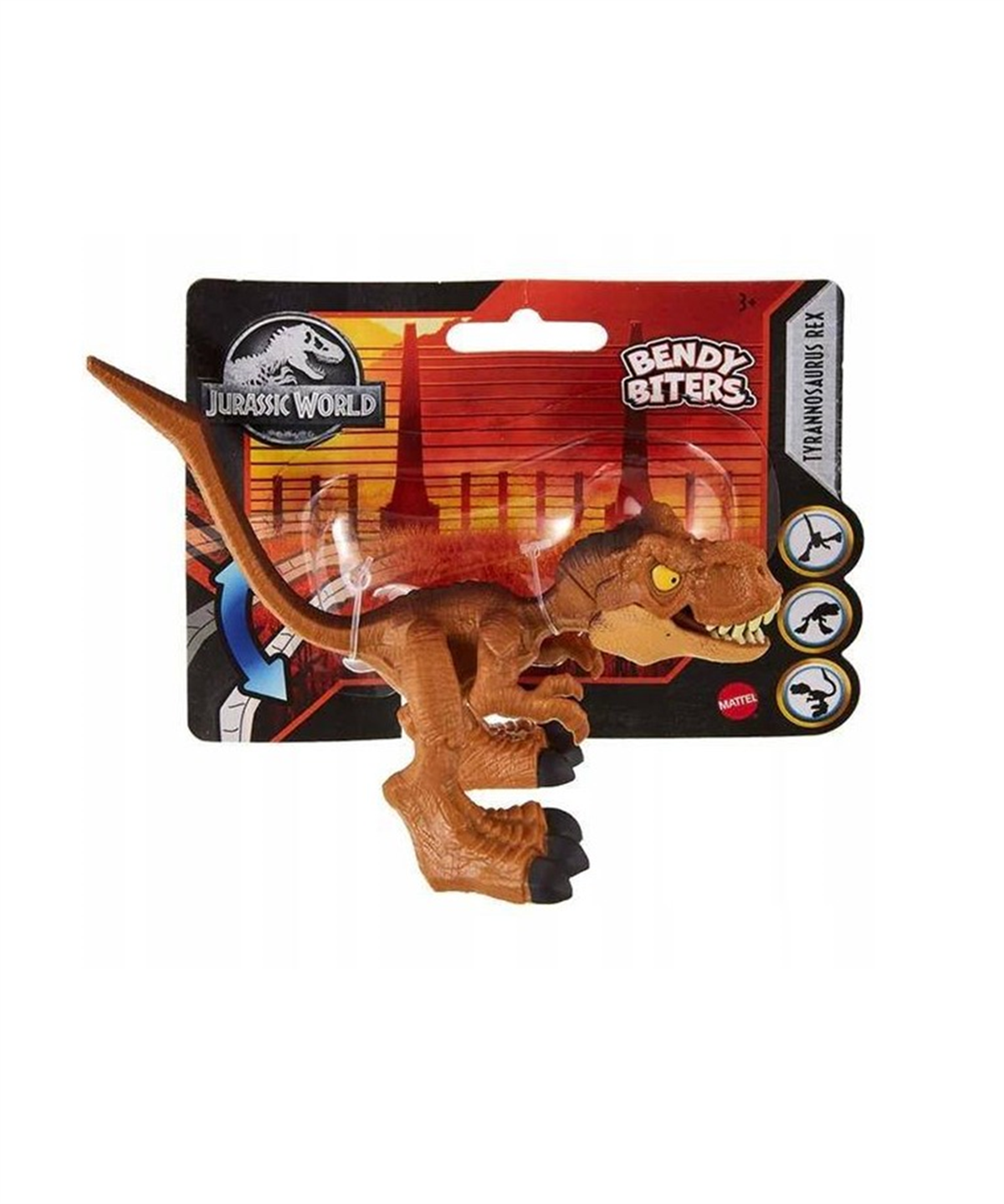 Breadcrumbut, Jurassic World, Jurassic World Mini Dinazor Serisi Esnek Isırıklar GYX92 GYX93 Tyrannosaurus Rex