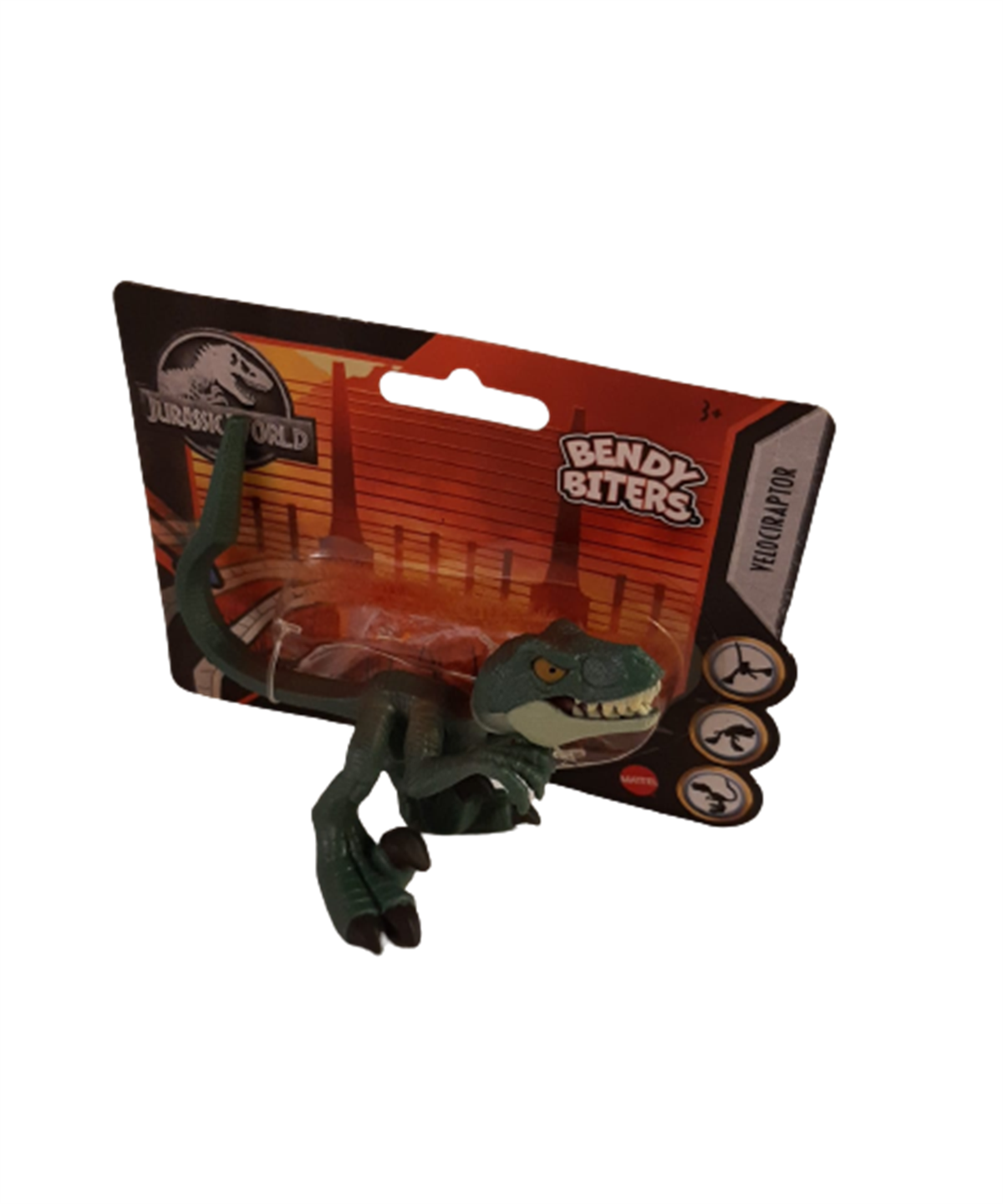 Breadcrumbut, Jurassic World, Jurassic World Mini Dinazor Serisi Esnek Isırıklar GYX92 GYX94 Velociraptor