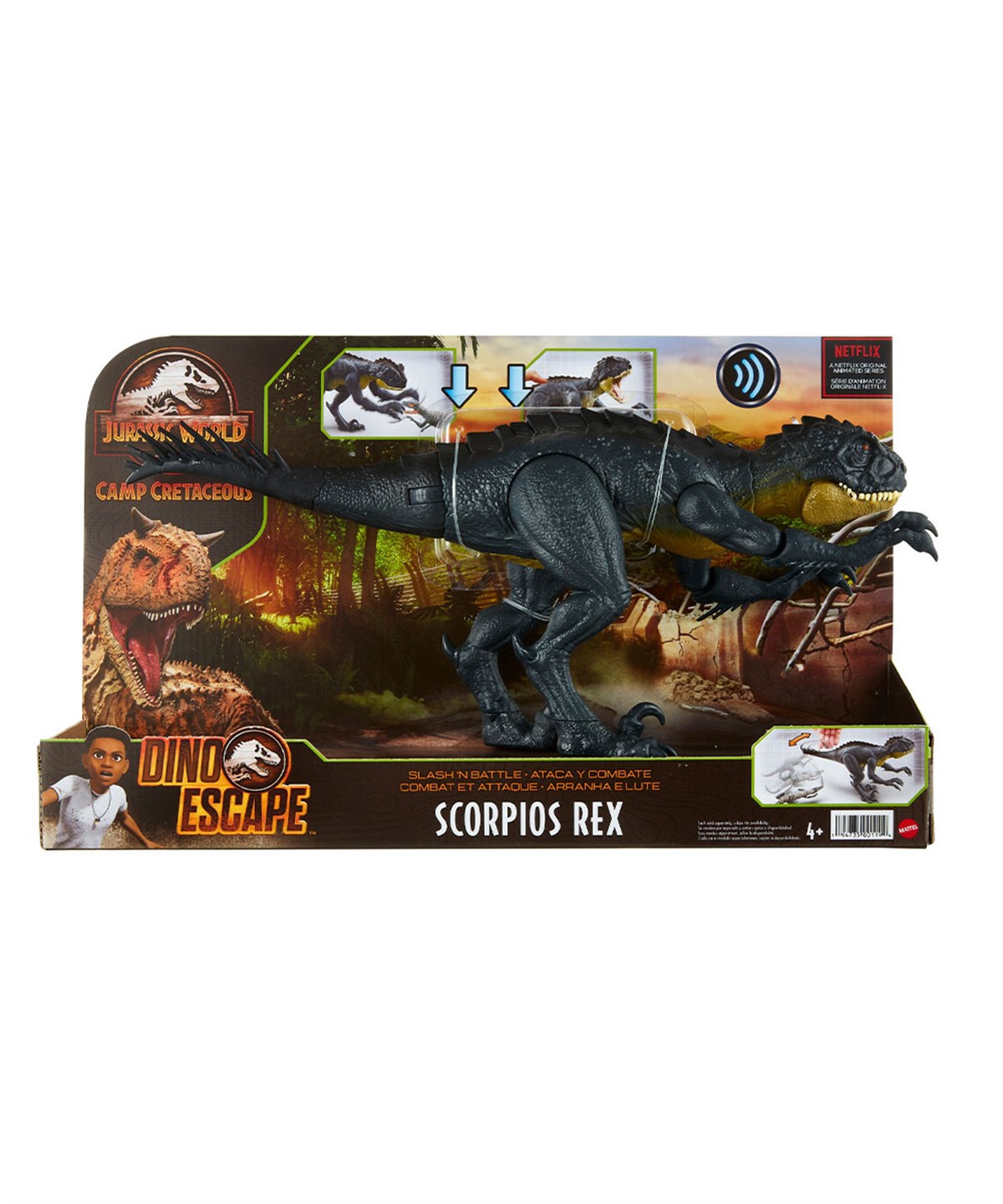 Breadcrumbut, Jurassic World, Jurassic World Saldırgan Dövüşçü Dinozor Figürü HBT41