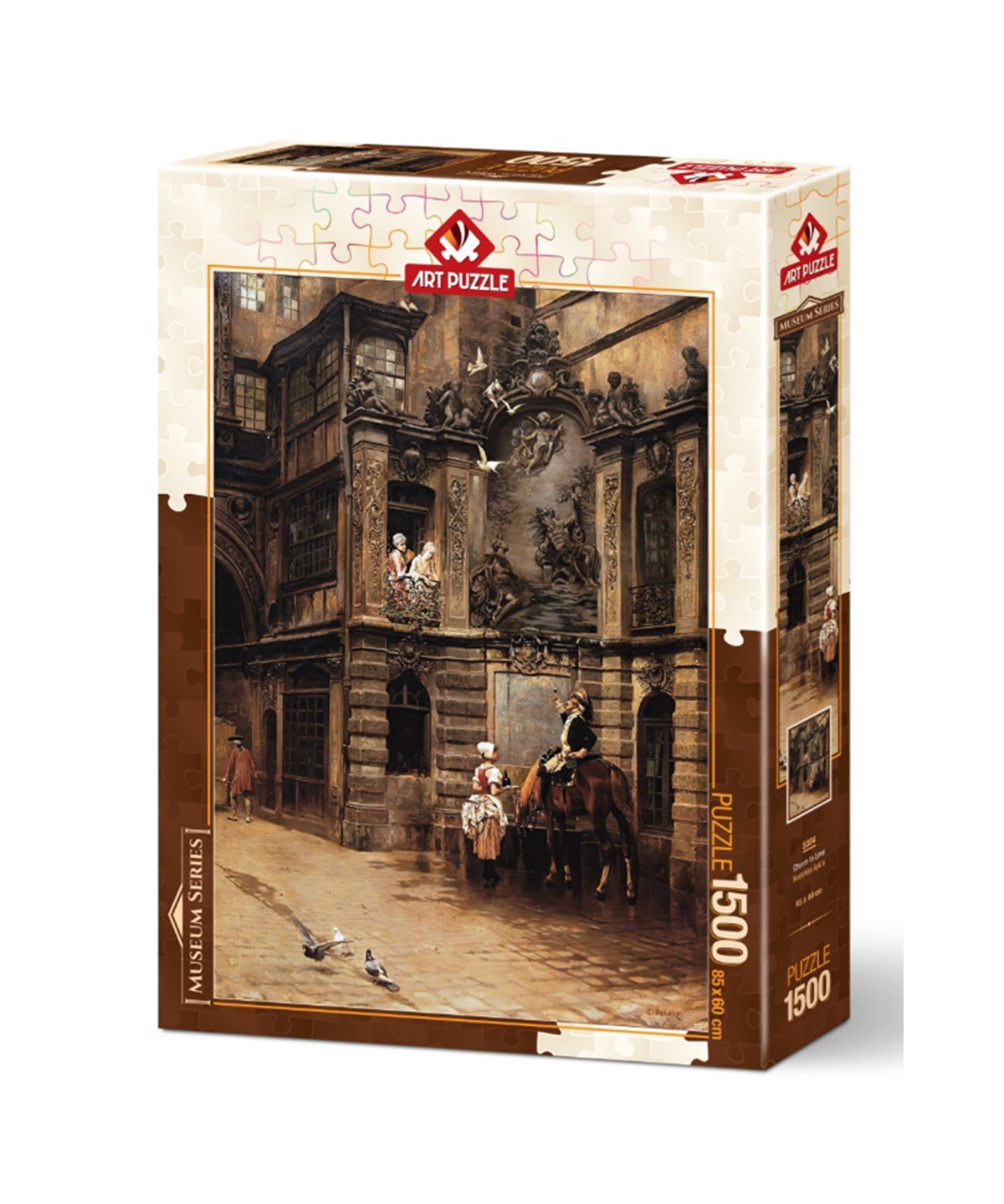 Breadcrumbut, ART PUZZLE, KADEHLER AŞK'A - 1500 PARÇA