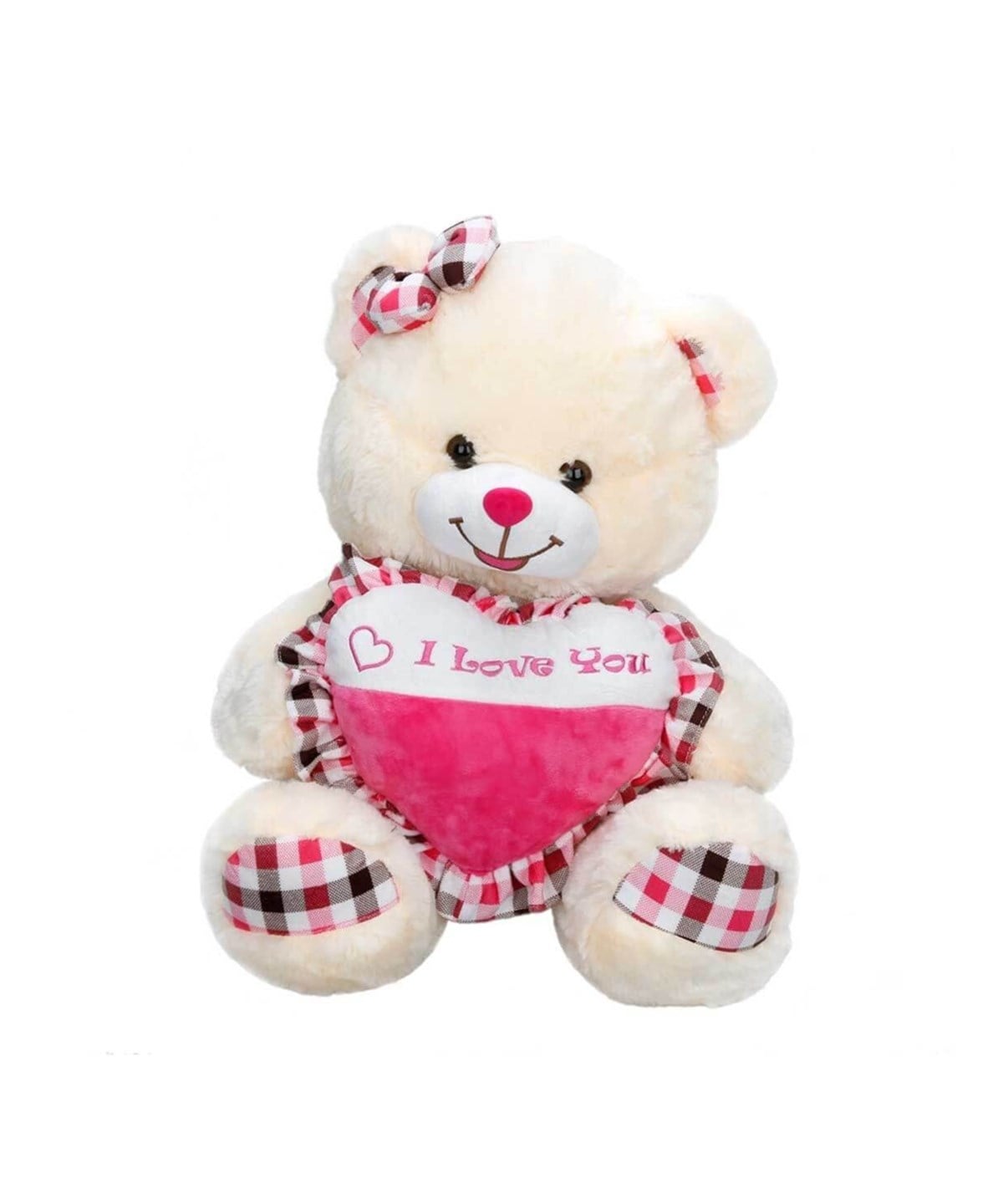 Breadcrumbut, Sunman, Kalpli Peluş Ayı 52 cm 10198 Pembe