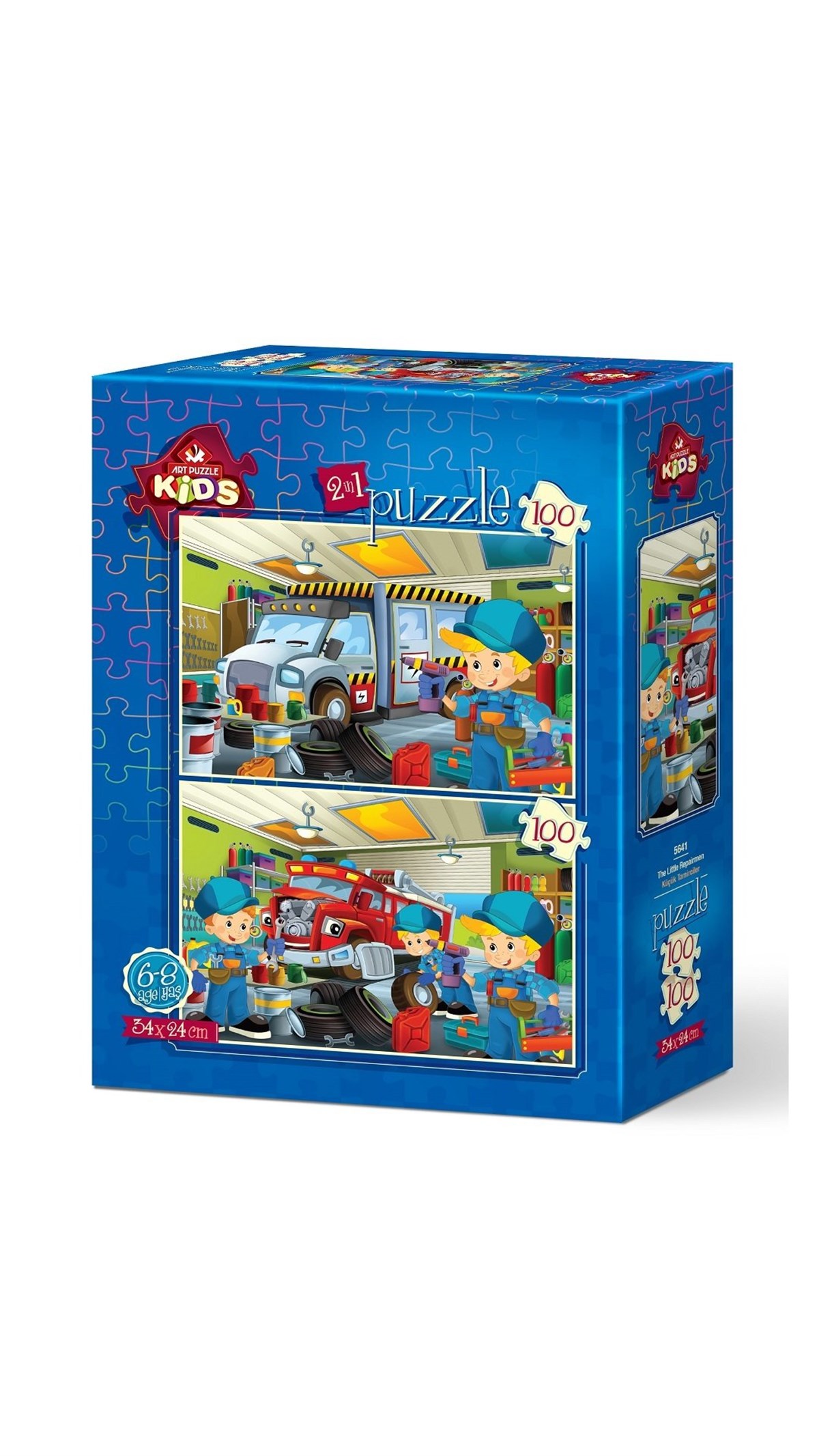 Breadcrumbut, ART PUZZLE, KÜÇÜK TAMİRCİLER - 2x100 PARÇA 5641