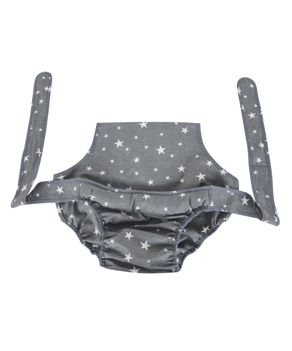 Breadcrumbut, SEVİ BEBE, KUMAŞ MAMA SANDALYESI GRI YILDIZ