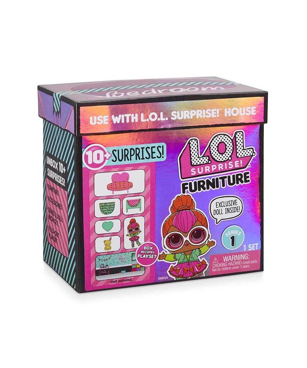 Breadcrumbut, L.O.L. Surprise - LOL Bebek, L.O.L Bebek ve Mobilya Oyun Seti LLU90000 Bedroom