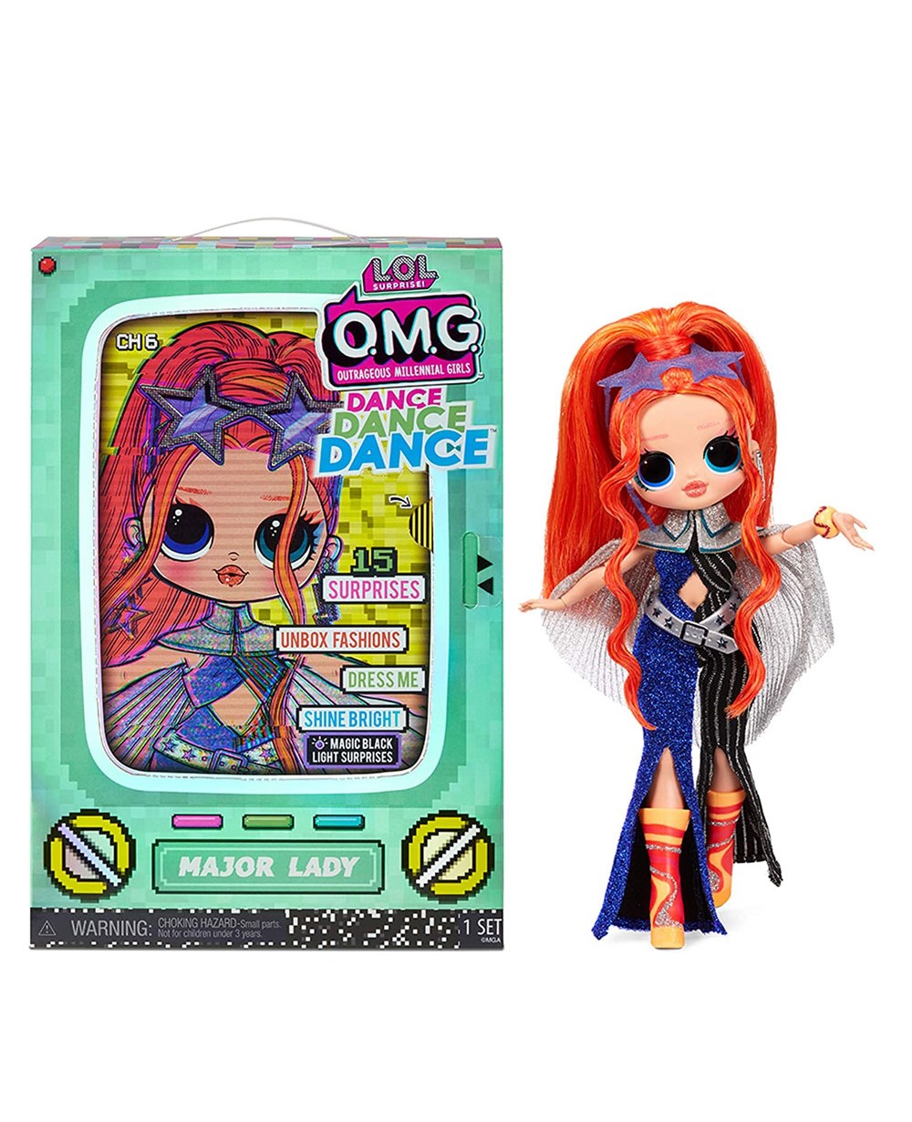 Breadcrumbut, L.O.L. Surprise - LOL Bebek, L.O.L Dans Çok Gizli Bebekler 117841EUC Major Lady