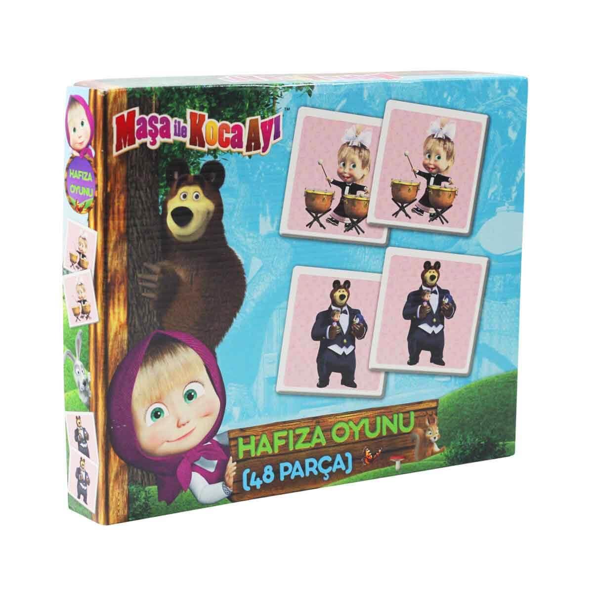 Breadcrumbut, Laço Kids, Laço Kids Maşa İle Koca Ayı Hafıza Oyunu 48 Parça MS7572
