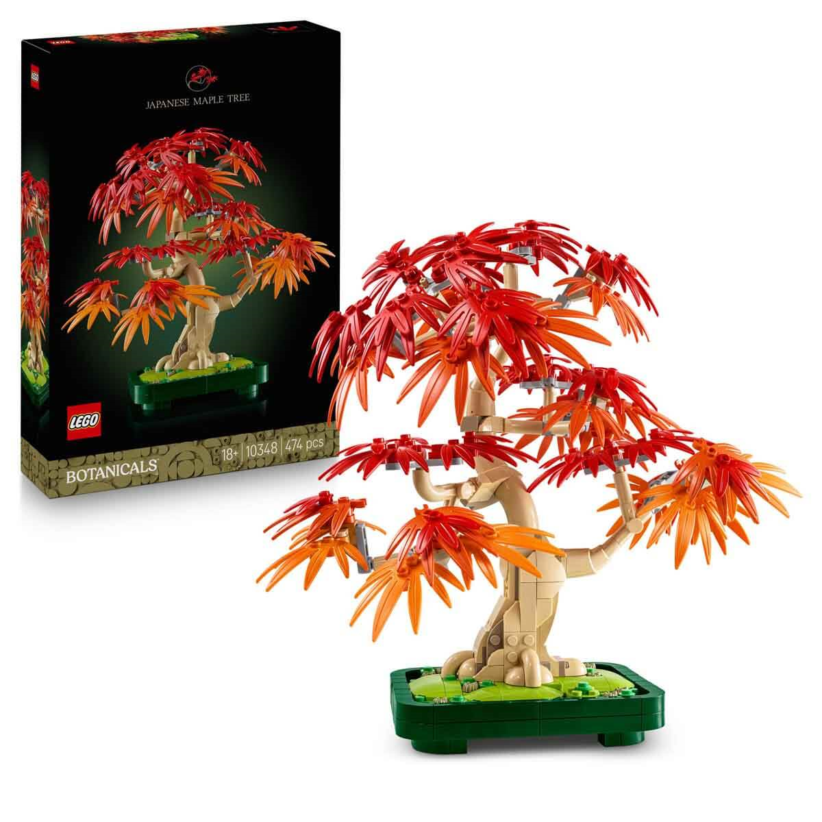 Breadcrumbut, Lego, LEGO Botanicals Japon Kırmızı Akçaağaç Bonsai Ağacı 10348
