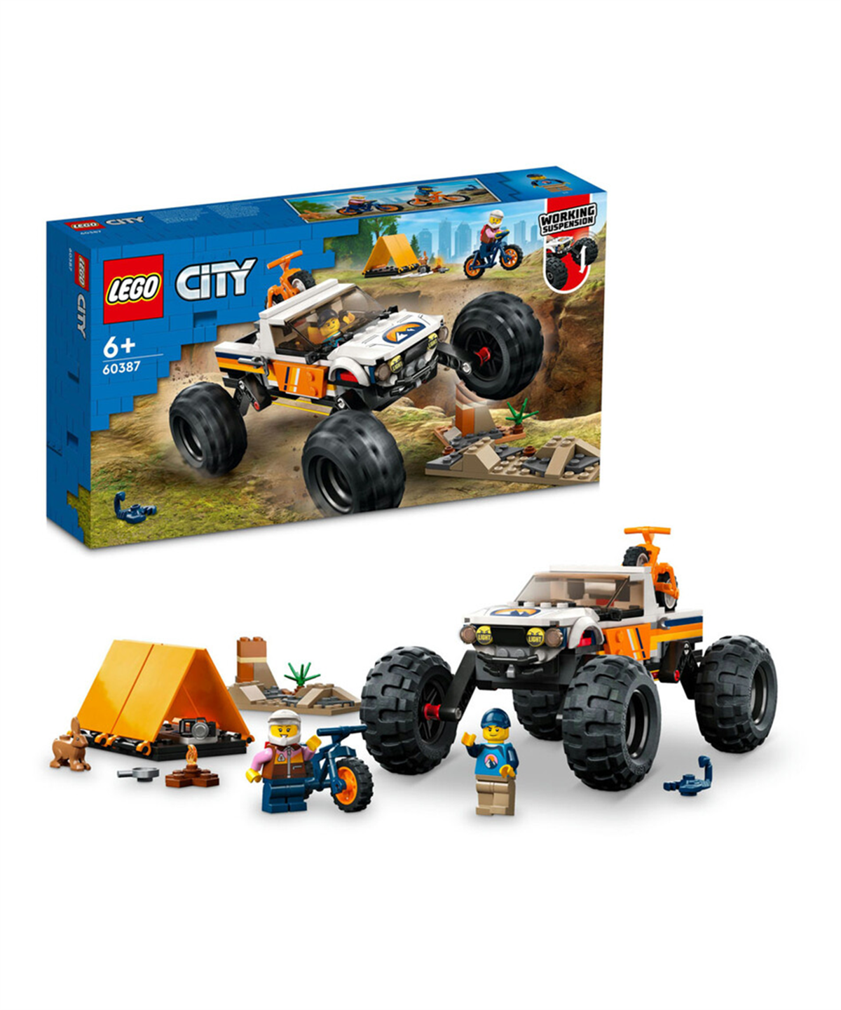 Breadcrumbut, Lego, LEGO City 4x4 Arazi Aracı Maceraları 60387