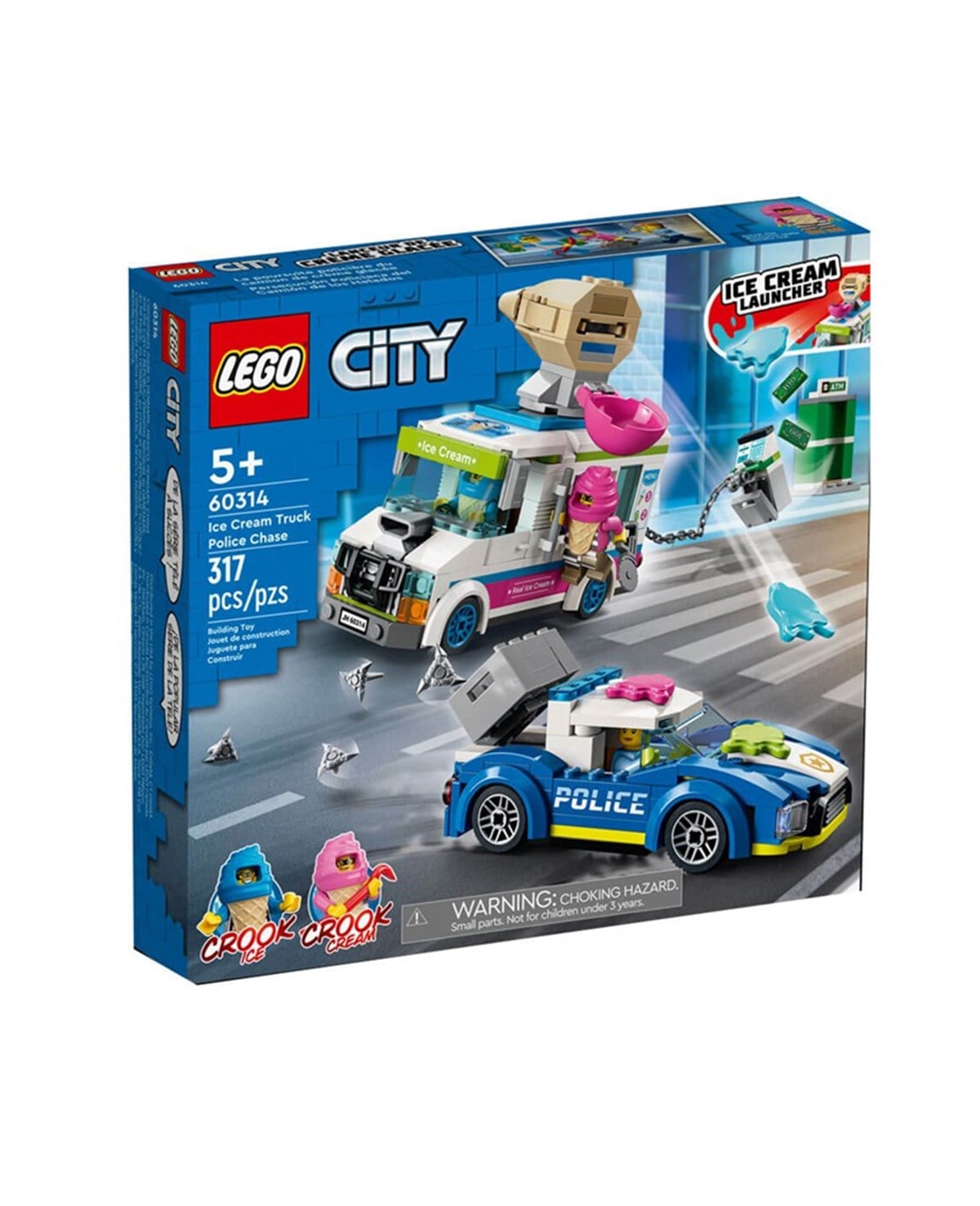 Breadcrumbut, Lego, LEGO City Dondurma Kamyonu Polis Takibi 60314