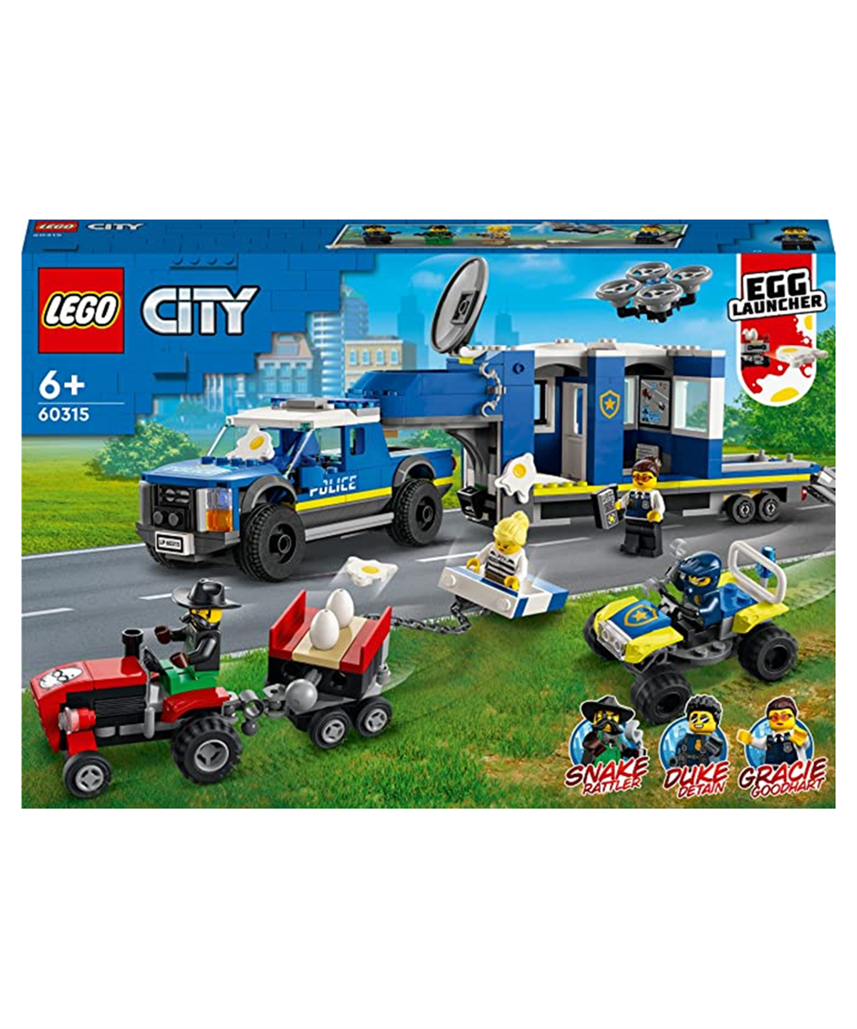 Breadcrumbut, Lego, LEGO City Polis Mobil Komuta Kamyonu 60315