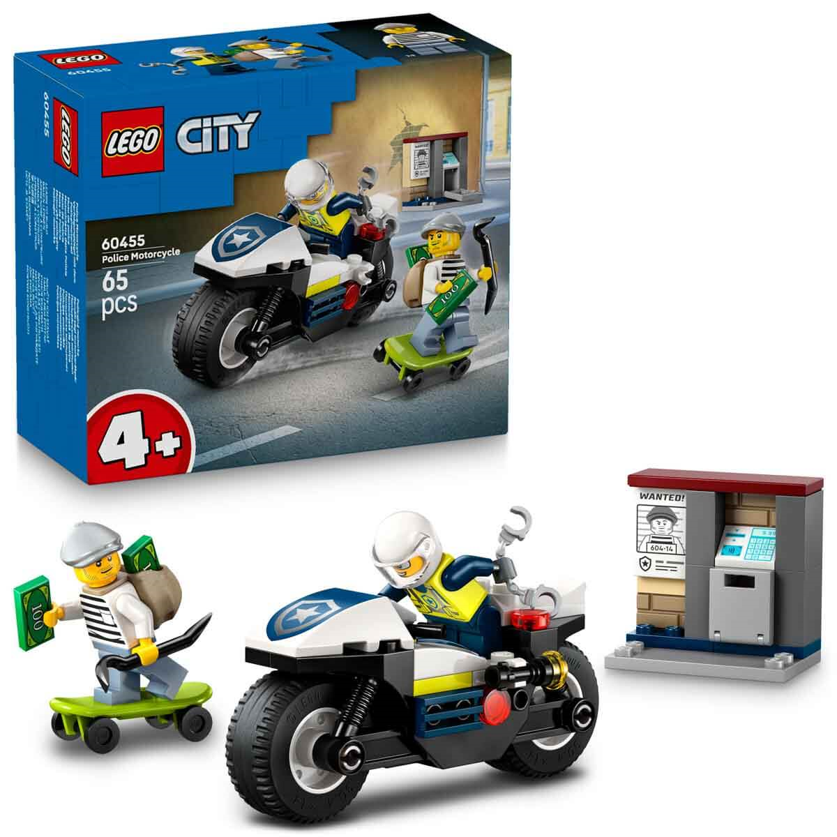 Breadcrumbut, Lego, LEGO City Polis Motosikleti Takibi 60455