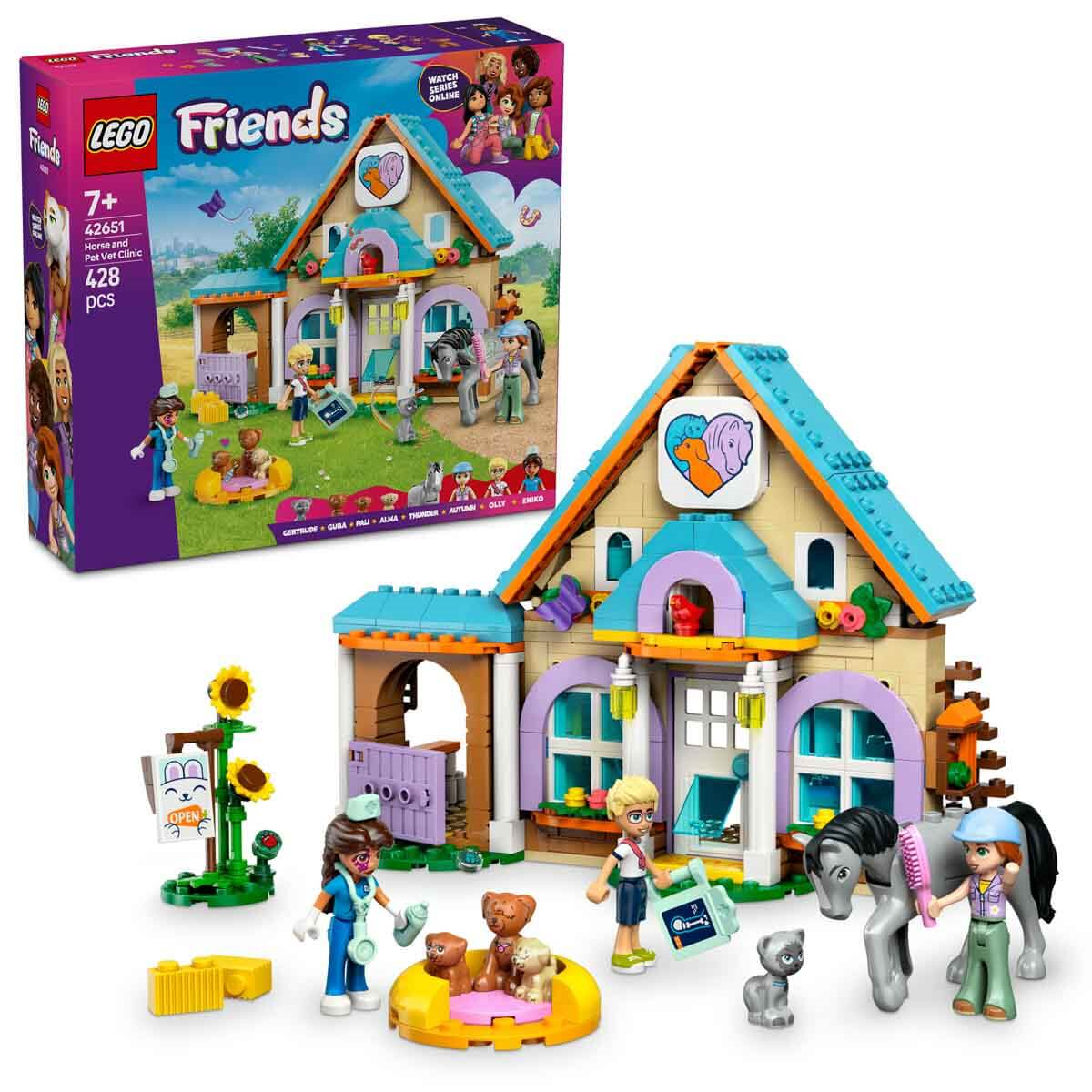 Breadcrumbut, Lego, LEGO Friends At ve Evcil Hayvan Veteriner Kliniği 42651