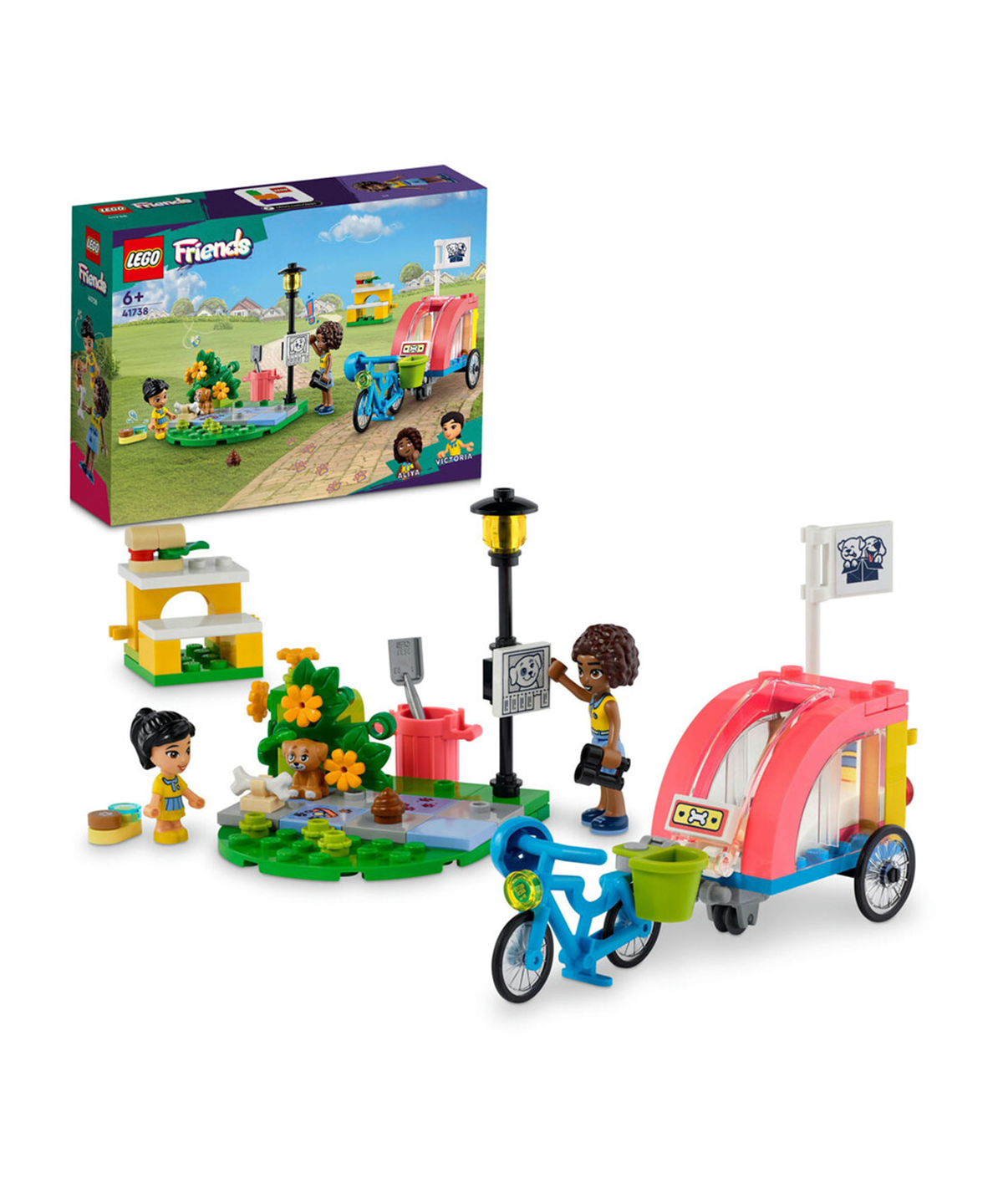 Breadcrumbut, Lego, LEGO Friends Köpek Kurtarma Bisikleti 41738