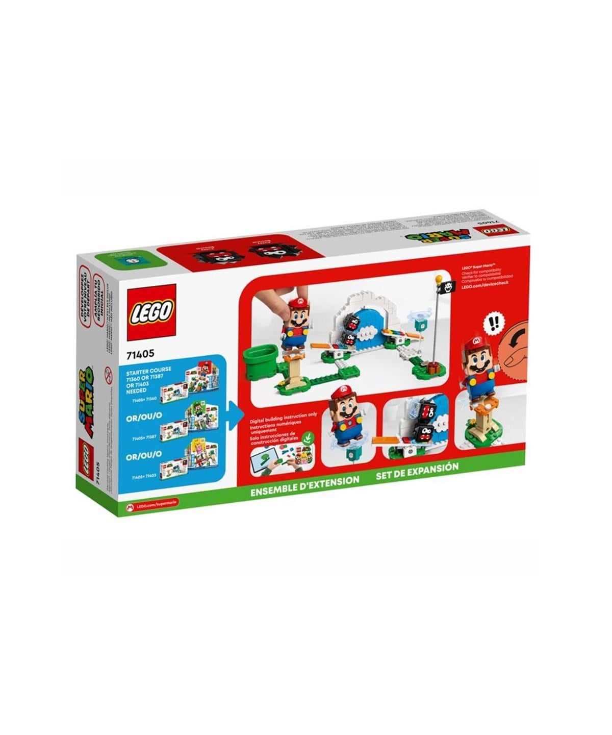 Breadcrumbut, Lego, LEGO Super Mario Fuzzy Fırlatıcılar Ek Macera Seti 71405