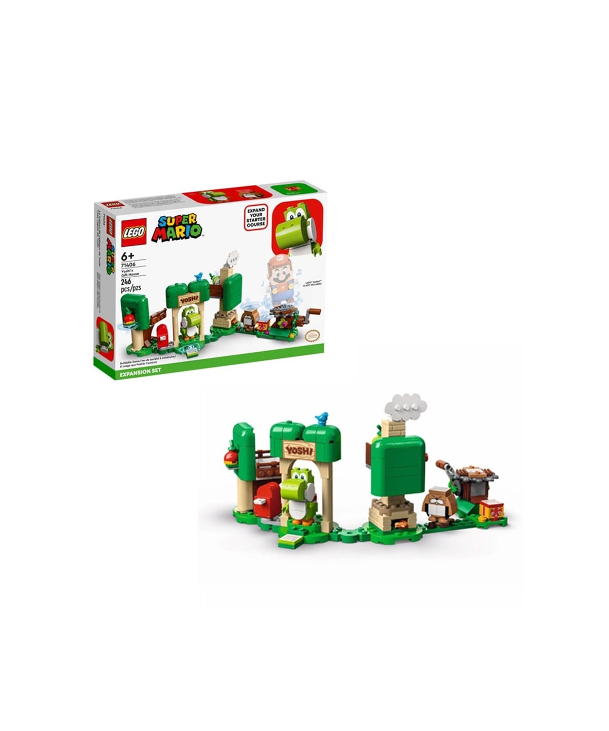 Breadcrumbut, Lego, LEGO Super Mario Yoshi’nin Hediye Evi Ek Macera Seti 71406