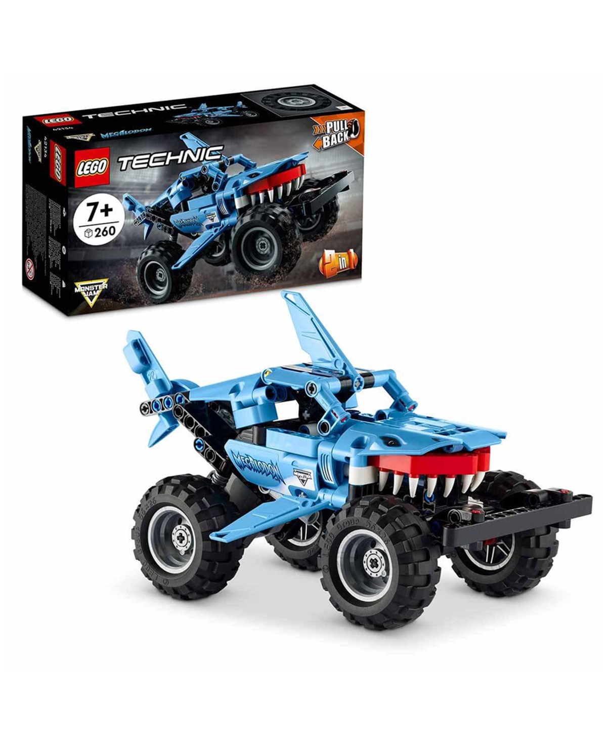 Breadcrumbut, Lego, LEGO Technic Monster Jam Megalodon 42134