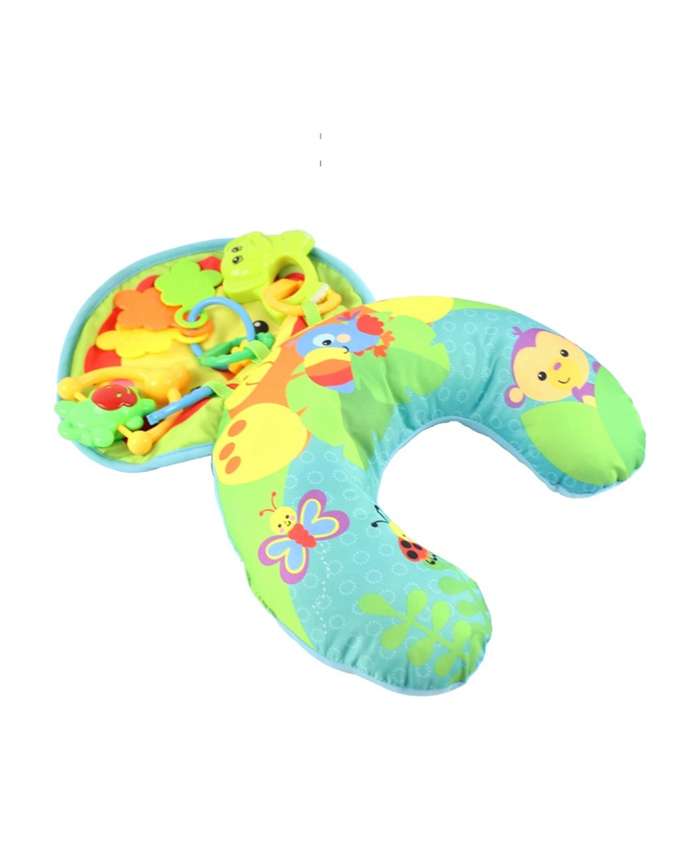 Breadcrumbut, Let's Begin, Lets Begin Küçük Eğlence Yastığı 07187 Mavi