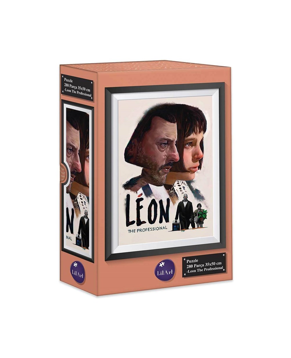 Breadcrumbut, LİLART, Lilart Puzzle Pazar 280 Parça Leon The Professional