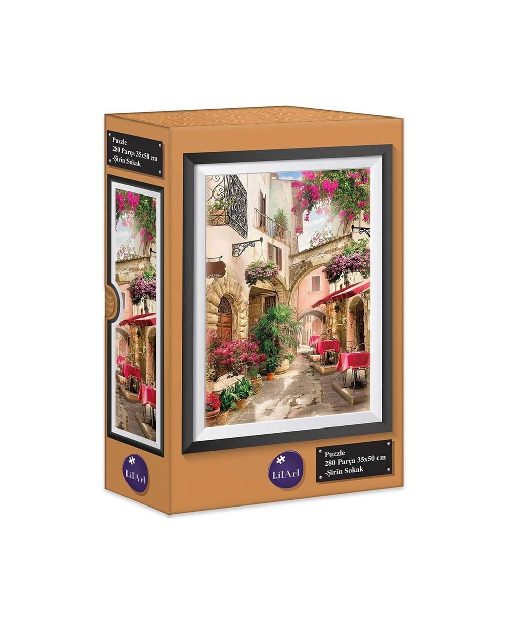 Breadcrumbut, LİLART, Lilart Puzzle Pazar 280 Parça Şirin Sokak