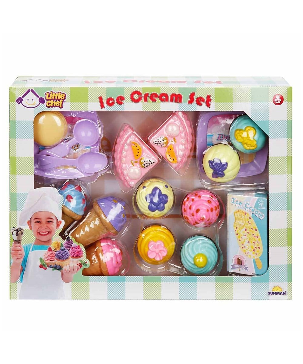 Breadcrumbut, Sunman, Little Chef Dondurma Oyun Seti  27431 Pasta