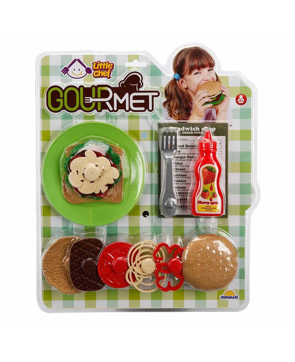 Breadcrumbut, Sunman, Little Chef Fast Food Oyun Seti 27400 Hamburger