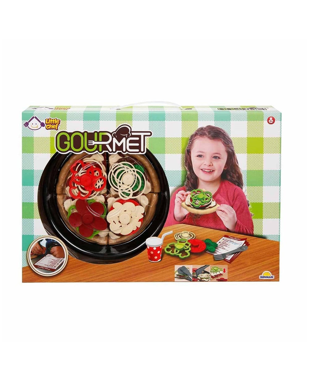 Breadcrumbut, Sunman, Little Chef Pizza Oyun Seti 33 Parça