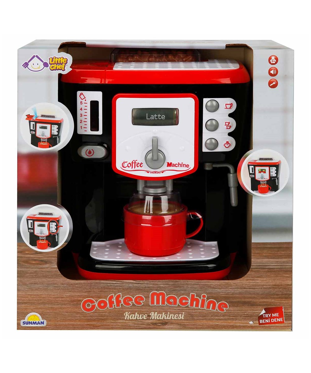 Breadcrumbut, Sunman, Little Chef Sesli ve Işıklı Kahve Makinesi