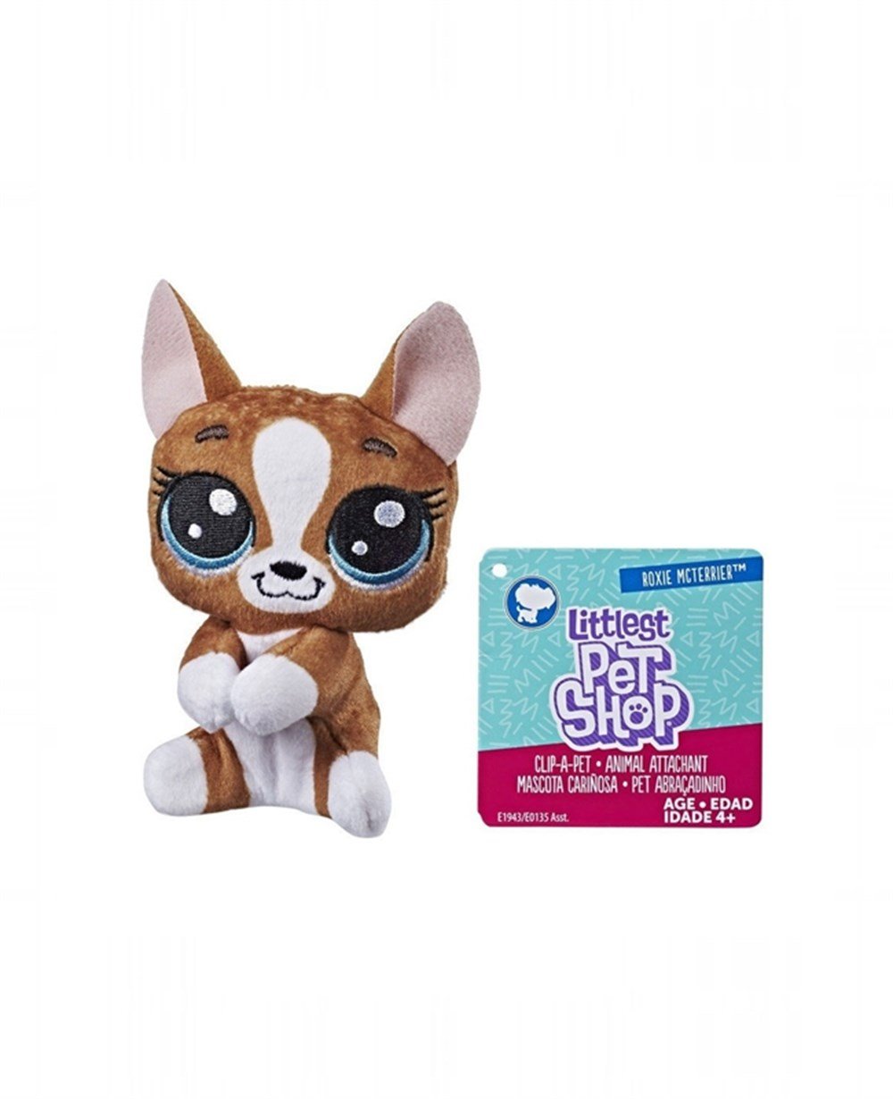 Breadcrumbut, Miniş - Pets Shop, Littlest Pet Shop Miniş Mini Peluş E0135 E1943 Roxie Mcterrier