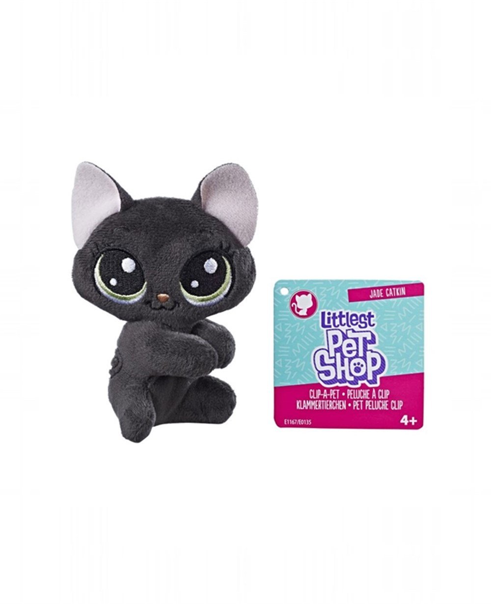 Breadcrumbut, Miniş - Pets Shop, Littlest Pet Shop Miniş Mini Peluş E0135 E1167 Jade Catkin