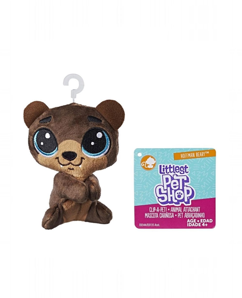 Breadcrumbut, Miniş - Pets Shop, Littlest Pet Shop Miniş Mini Peluş E0135 E0344 Hoffman Beary