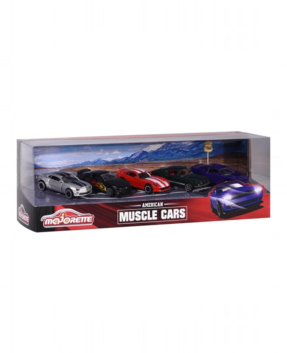 Breadcrumbut, MAJORETTE, Majorette Muscle Cars 5 Li Set