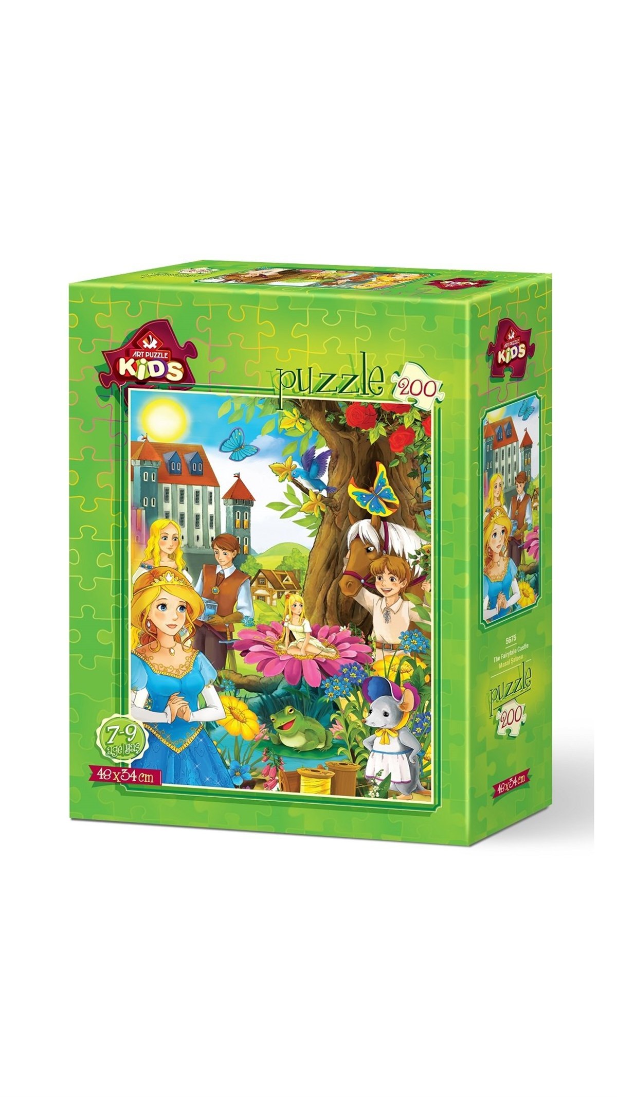 Breadcrumbut, ART PUZZLE, MASAL ŞATOSU - 200 PARÇA 5675