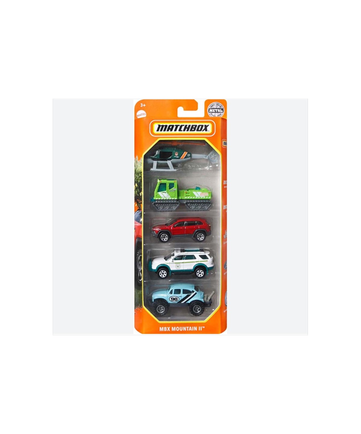 Breadcrumbut, MATCHBOX, Matchbox 5'li Araba Seti C1817 HFH07 Mbx Mountain II