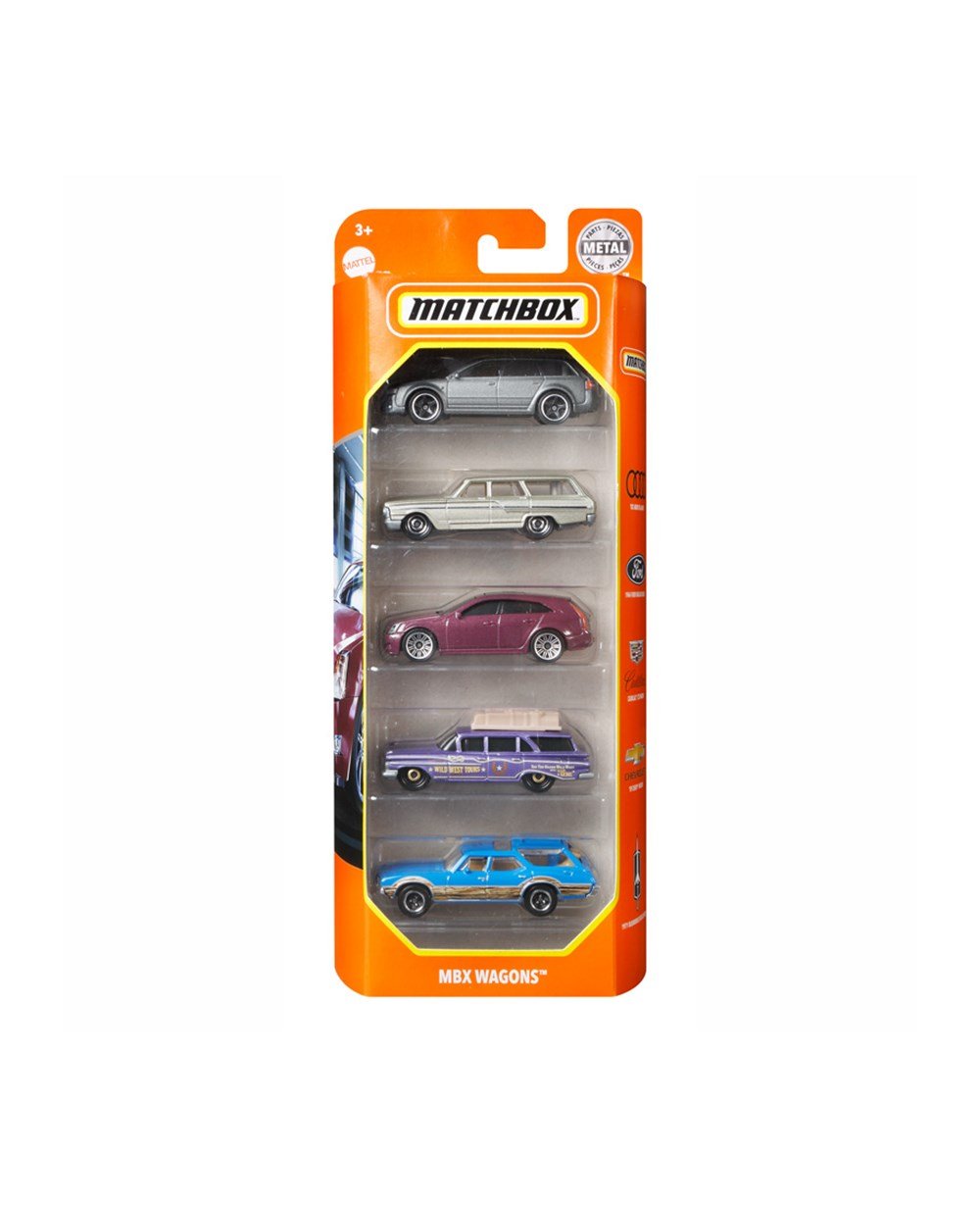 Breadcrumbut, MATCHBOX, Matchbox 5'li Araba Seti C1817 GVY40 MBX Wagons