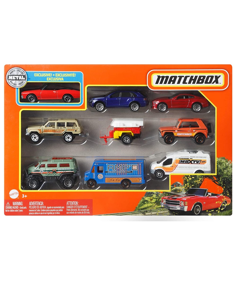 Breadcrumbut, MATCHBOX, Matchbox Dokuzlu Araba Seti X7111 GVY68