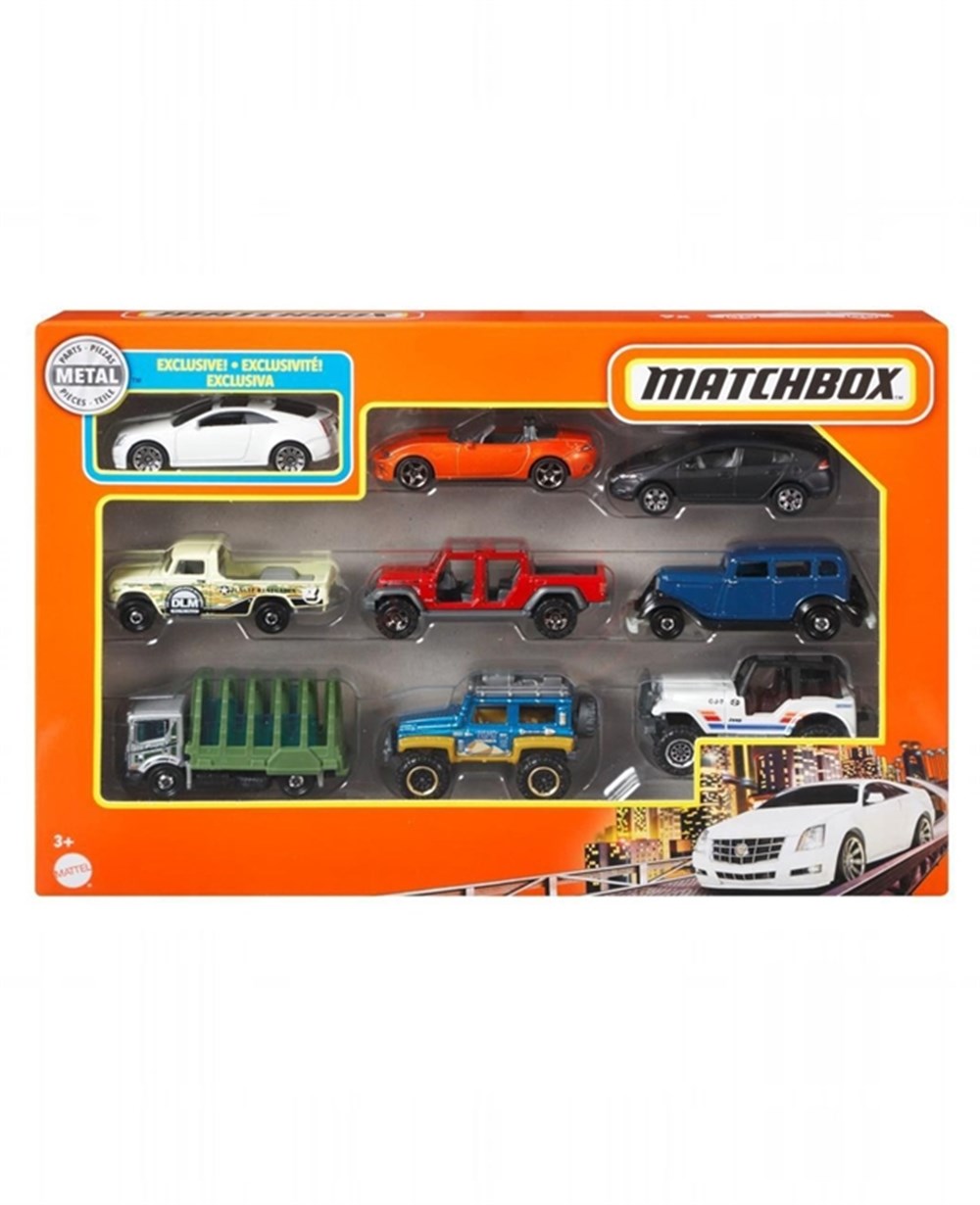 Breadcrumbut, MATCHBOX, Matchbox Dokuzlu Araba Seti X7111 GVY62