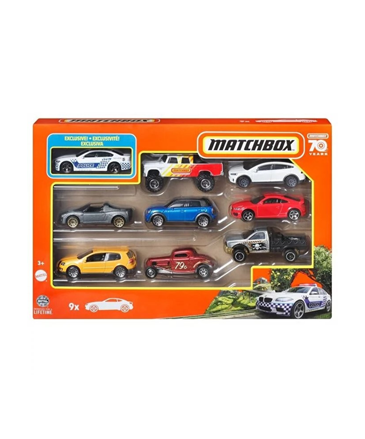 Breadcrumbut, MATCHBOX, Matchbox Dokuzlu Araba Seti X7111 HKX99