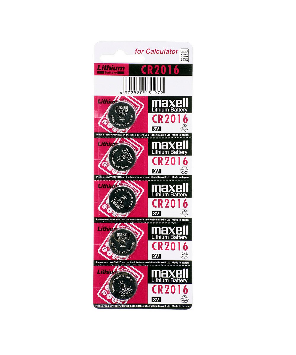 Breadcrumbut, GENEL, Maxell CR2016 Pil 5 li