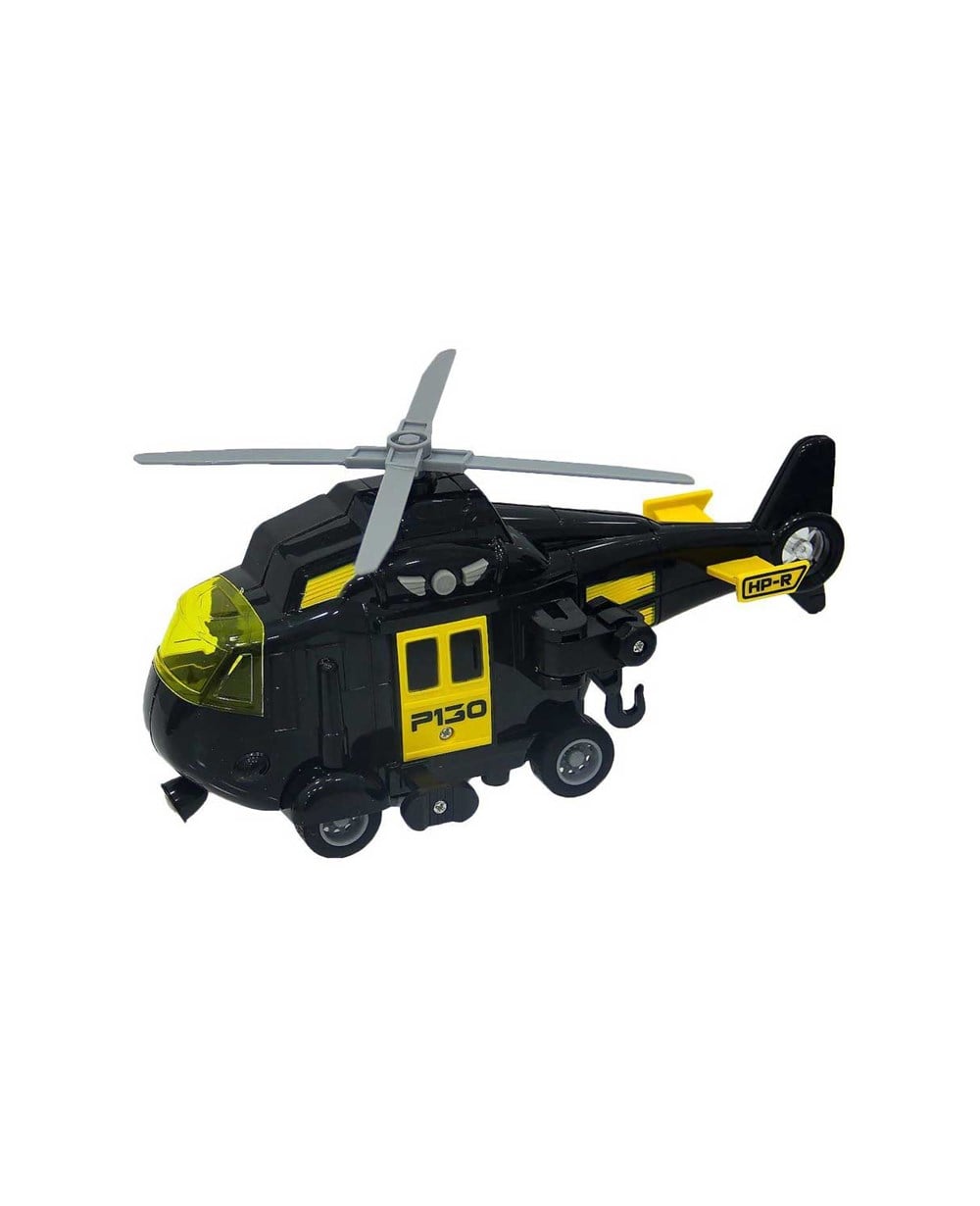 Breadcrumbut, Sunman, Maxx Wheels 1:20 Sesli ve Işıklı Kurtarma Helikopteri 23204 Siyah