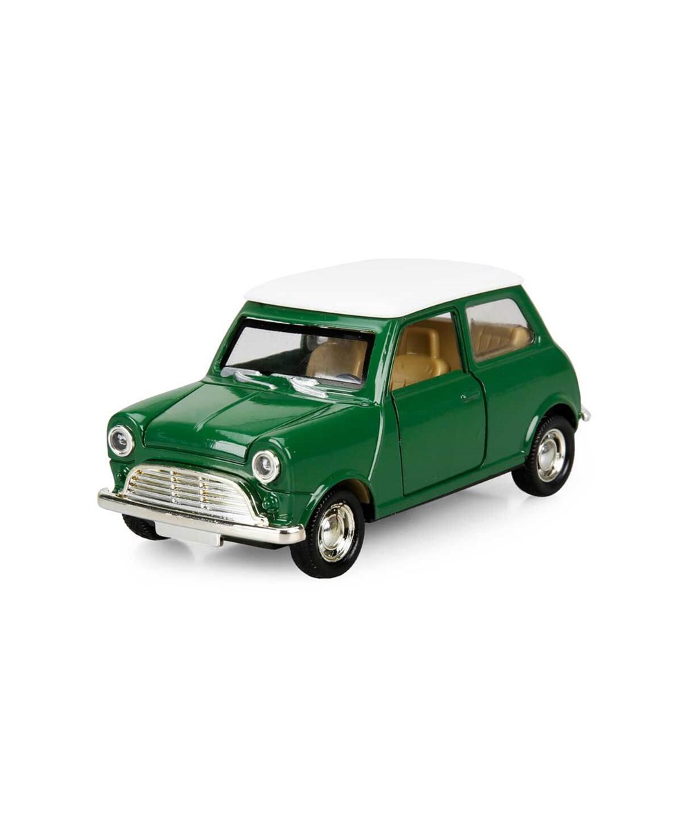 Breadcrumbut, Sunman, Maxx Wheels Işıklı Klasik Model Arabalar 11 cm. 21101 Yeşil Mini Cooper