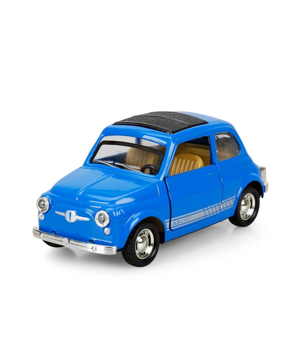 Breadcrumbut, Sunman, Maxx Wheels Işıklı Klasik Model Arabalar 11 cm. 21101 Mavi Abarth