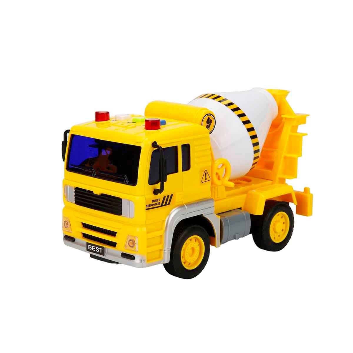 Breadcrumbut, Sunman, Maxx Wheels Sesli ve Işıklı İnşaat Araçları 20 cm 31483 Mikser