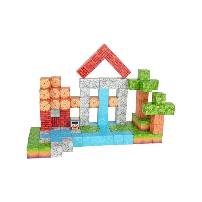 Breadcrumbut, MEGA OYUNCAK, Megacraft Manyetik Bloklar 119 Parça Orman Temalı